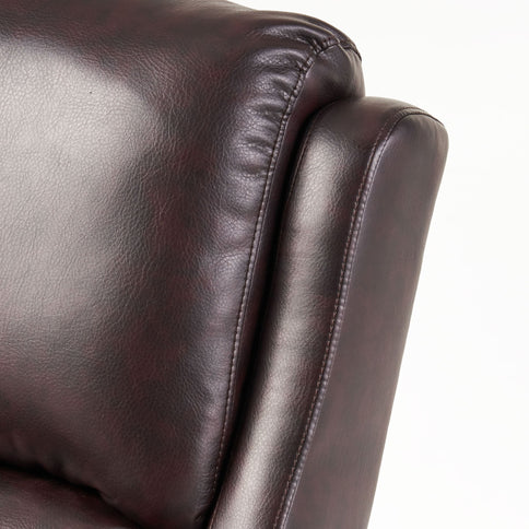 Memphis - Standard Recliner Club Chair - Burgundy