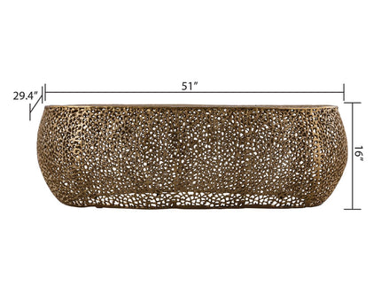 T3601 - Modern Oval Coffee Table