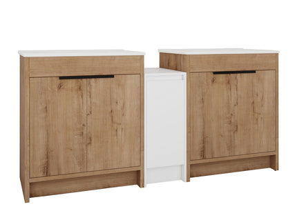 Freestanding Bathroom Vanity & Sink, Storage Cabinets, Soft Closing Doors