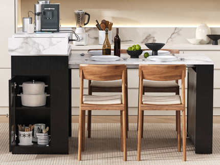 Extendable Dining Table With Folding Top