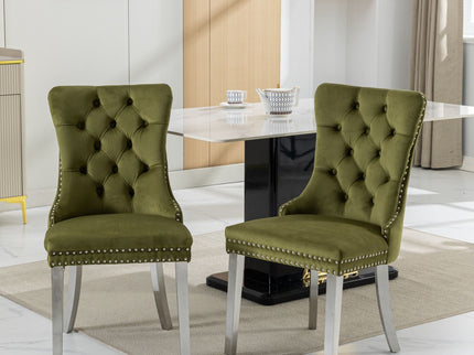 Nikki - Contemporary Upholstered Dining Chair (Set of 2)