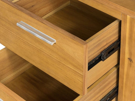 Nightstand - Natural Wood / Brown