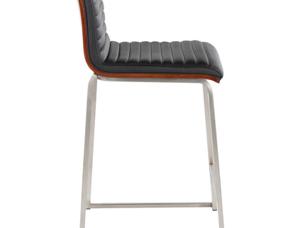 Mason Mara - Contemporary Fixed Height Counter Stool (Set of 2)