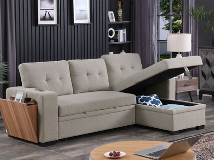 3 Piece Upholstered Sectional
