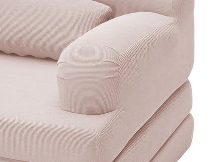 2 Seater Sofa Bed, Compact Foldable Floor Couch