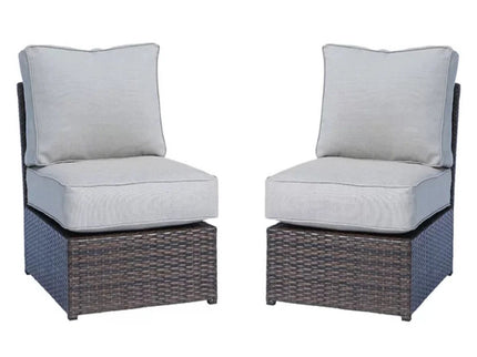 Modern Wicker Outdoor Seating Set With Cushions