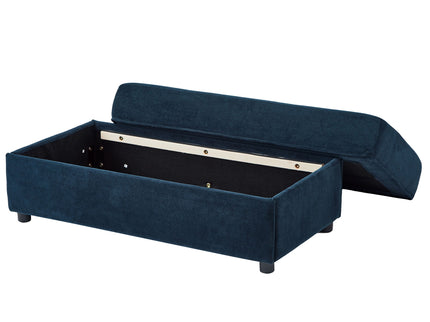 Modern Style Armchair Chaise Lounge Sofa Couch With Movable Storage Ottoman, USB Ports, Cup Holders, Phone Holder, Side Pockets