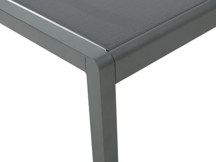 Outdoor Patio Chaise Lounge With 5 Reclining Positions