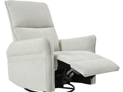 270° Power Swivel Rocker Glider Recliner Chair With USB Ports