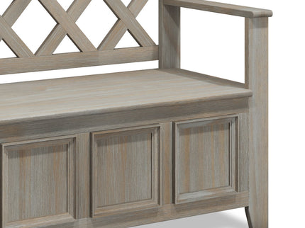 Amherst - Handcrafted Entryway Storage Bench