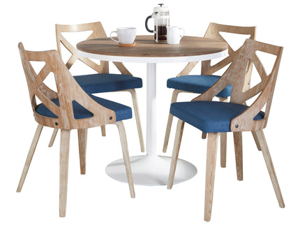 Dakota Charlotte - 5 Piece Dining Set Contemporary