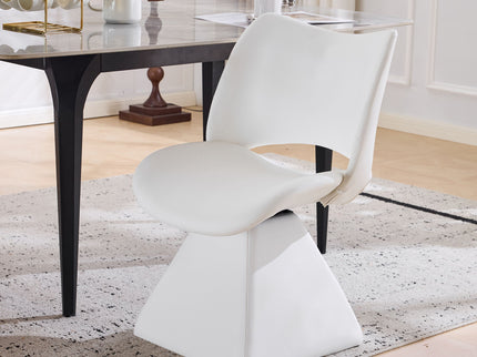 Modern Swivel Dining Chair With High Back
