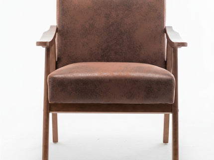Accent Chair, Classic Mid Century Modern For Extra Seating