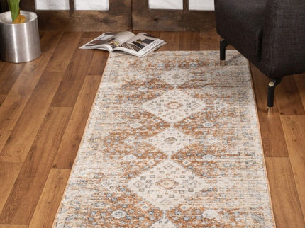 Noble - 5'3" X 7'3" Area Rug - Rust