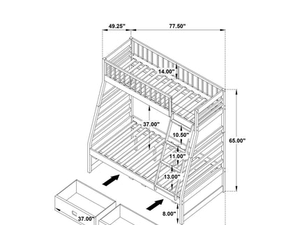 Newhall - Bunk Bed With 2 Drawers