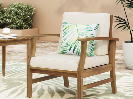 Perla - Contemporary Club Chair With Water Resistant Cushionі