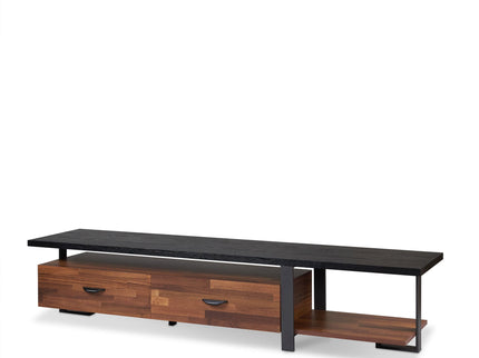 Elling - TV Stand - Walnut / Black