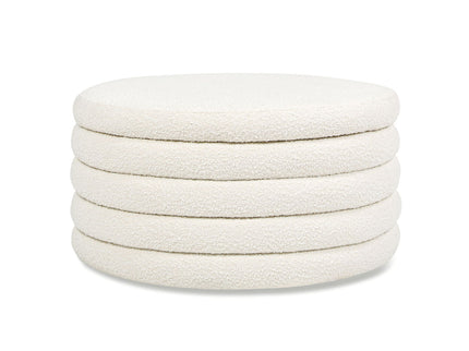 Fuji - Oversized Round Storage Ottoman