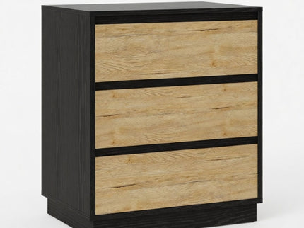 3 Drawer Nightstand, Bedroom Side Table