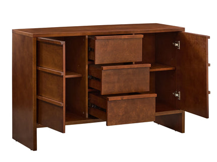 Sideboard Buffet Cabinet With Storage, 2 Doors 3 Drawers