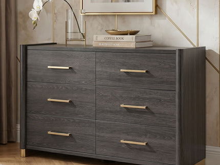 Clifton - 6 Drawer Dresser (Mirror Not Included) - Espresso