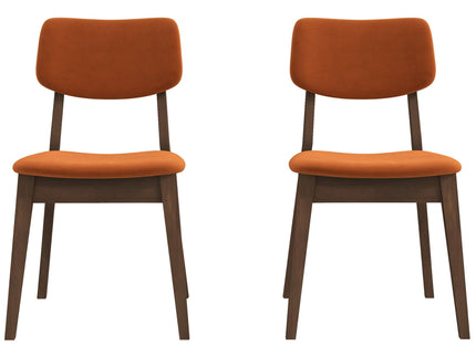 Carlos - Solid Back Side Chair (Set of 2)