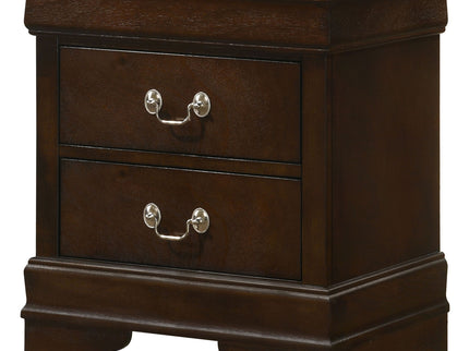 Demetra - 2 Drawer Nightstand - Cappuccino