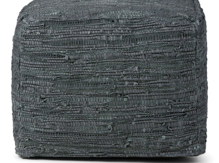 Fredrik - Handcrafted Square Pouf