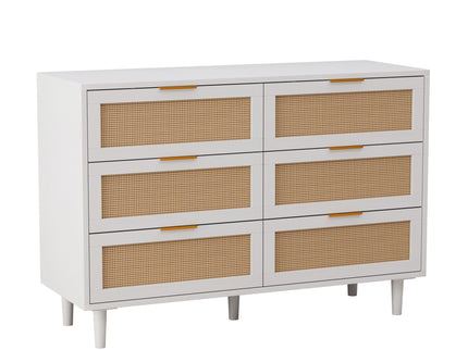 6 Drawer Storage Modern Cabinet For Bedroom