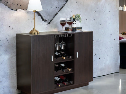 Hazen - Wine Cabinet II - Espresso