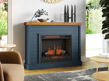 48" Fireplace With Mantel