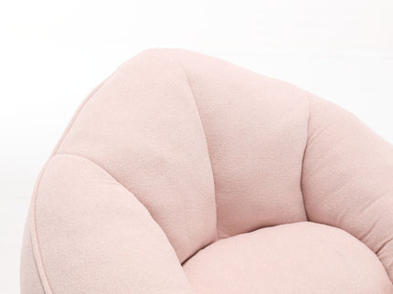 Bedding Bean Bag Sofa Chair High Pressure Foam With Footrest