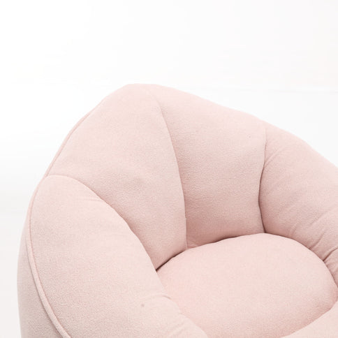 Bedding Bean Bag Sofa Chair High Pressure Foam With Footrest