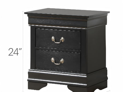 Louis Phillipe - Nightstand - Wood