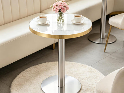 Elegant Modern Round Bistro Table