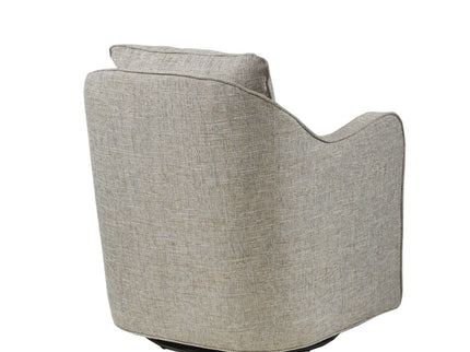 Wide Seat Arm Chair With 360 Degree Rotation