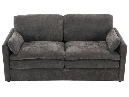 Cozy Upholstered Cushion Loveseat Sofa For Living Room
