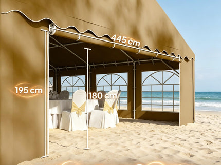 Outdoor Party Tent For Events - Brown
