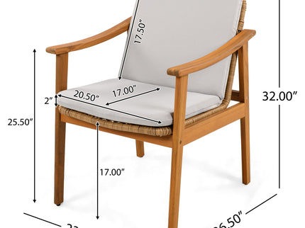 Outdoor Dining Chairs (Set of 2)