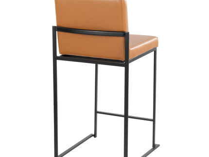 Fuji - Contemporary High Back Barstool Elegant Design