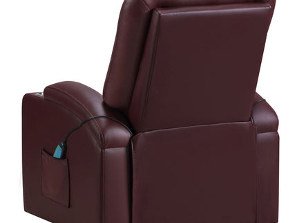Macklin - Power Lift Massage Recliner With Heat And Dual Cupholders