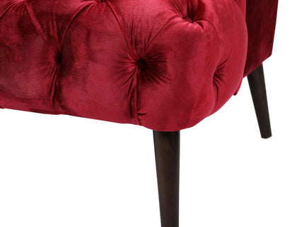Comfy 3 Seat Sofa With Wooden Legs, For Living Room And Study