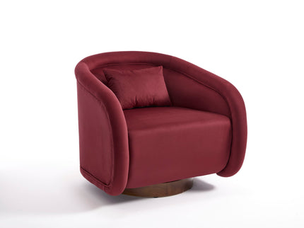 Swivel Accent Chair With 360 Degree Rotating