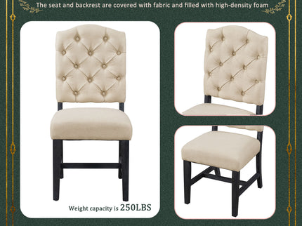 Retro Style Dining Chair Set
