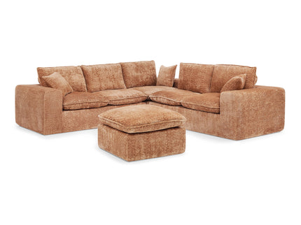 Sectional Sofa With Moveable Ottoman