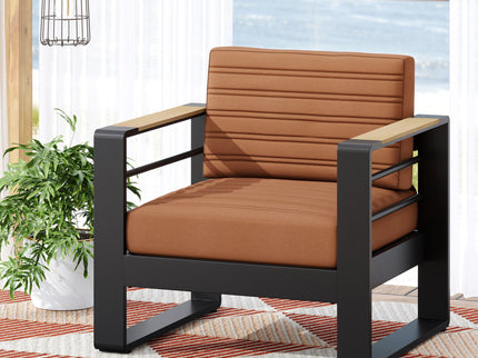Giovanna - Club Chair Set With Aluminum Frame