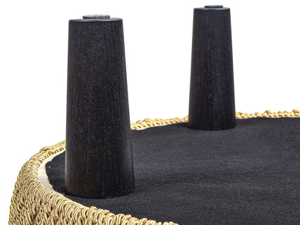 Yolanda - Round Upholstered Accent Ottoman