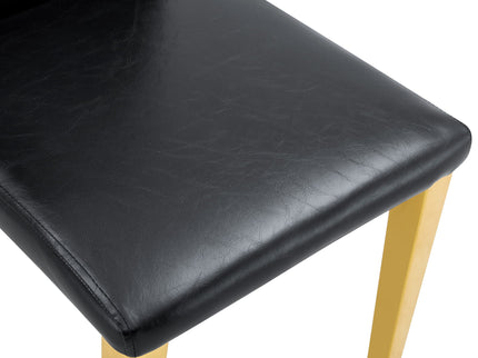 Elegant Upholstered Chairs With Metal Legs