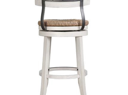 Stool With Natural Seagrass Seat