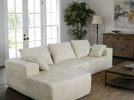 Corner Combination Sofa Sectional Couch With Soft Fabric